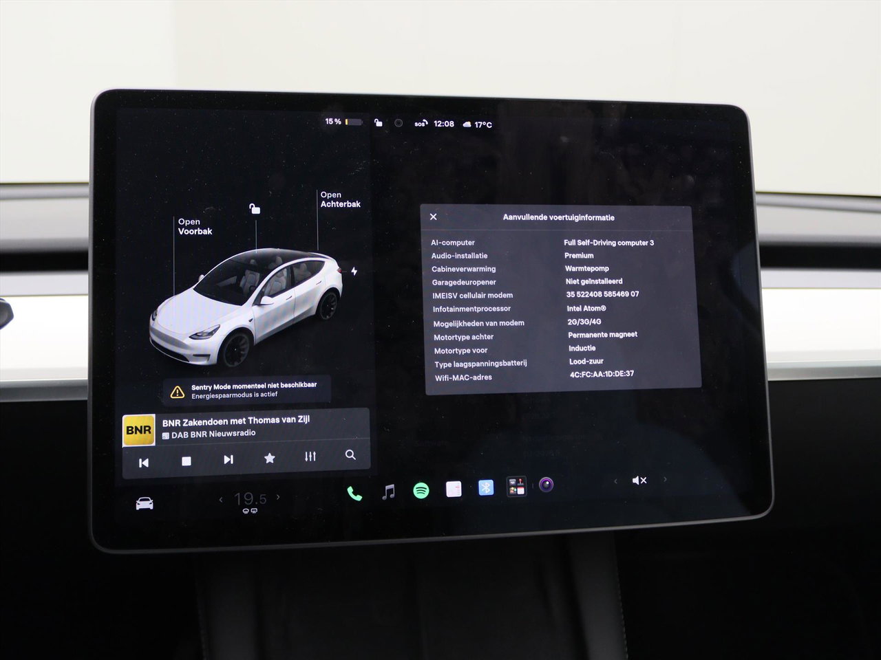 Tesla Model Y Long Range 351pk AWD [ WIT LEDER+AUTOPILOT+20 INCH+PREMIUM AUDIO ] 25