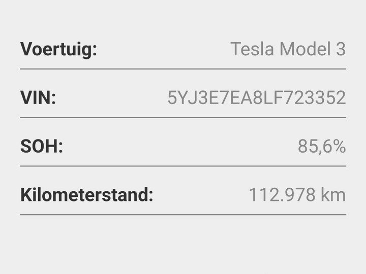 Tesla Model 3 Standard Plus RWD Standard Range Plus 85,6% SoH [ AUTOPILOT+CAMERA+CLIMAAT+NAVIGATIE+PDC+LED ]