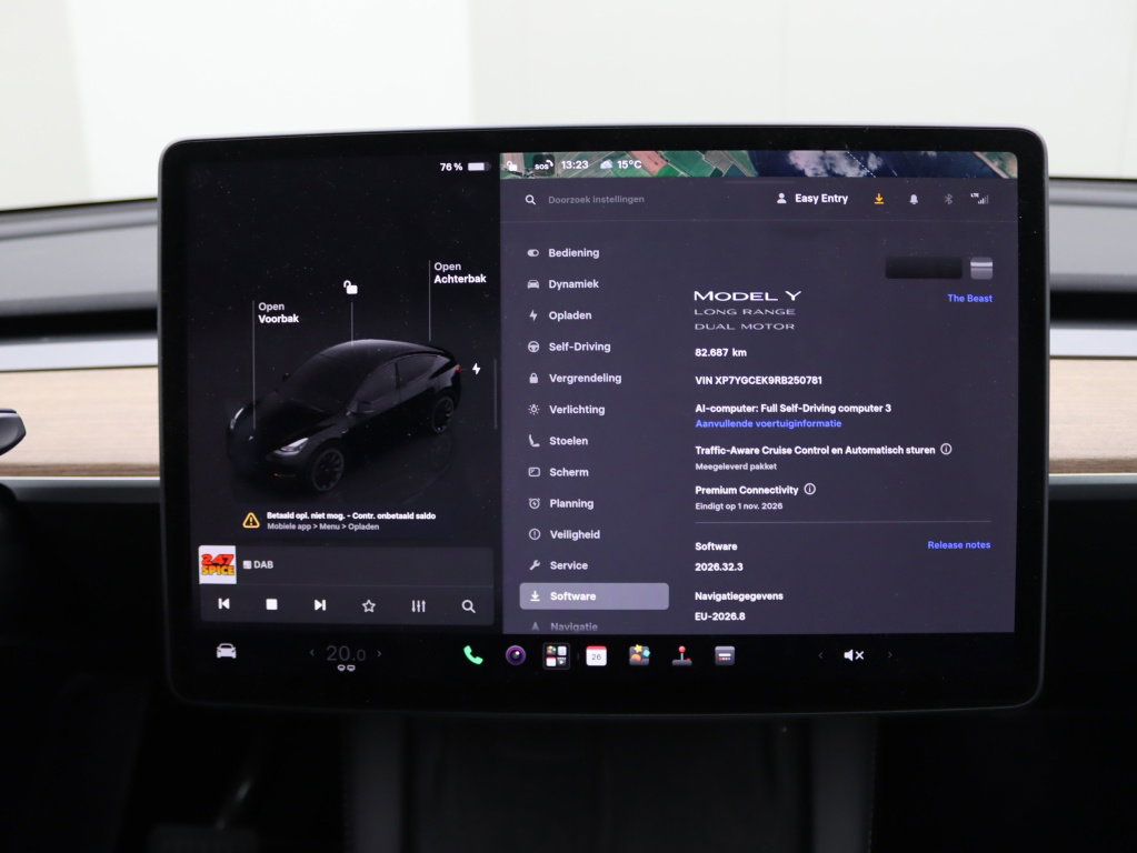 Tesla Model Y Long Range 345pk AWD 10
