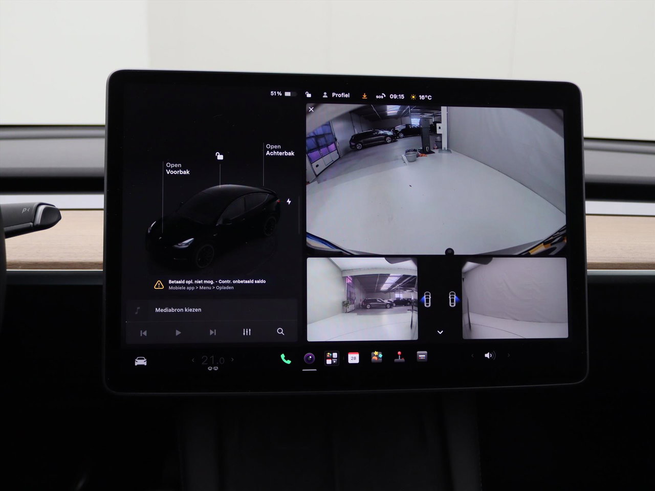 Tesla Model Y Performance 534pk AWD [ FSD+TREKHAAK+21 INCH+WARMTEPOMP+AMD RYZEN+PREMIUM AUDIO ] 24