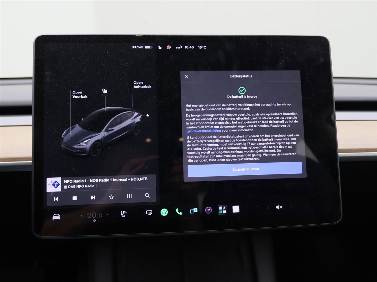 Tesla Model 3 Long-Range AWD 351pk 75 kWh 92,3% SoH FACELIFT [ WARMTEPOMP+FSD+620KM WLTP+PREMIUM AUDIO ] 26
