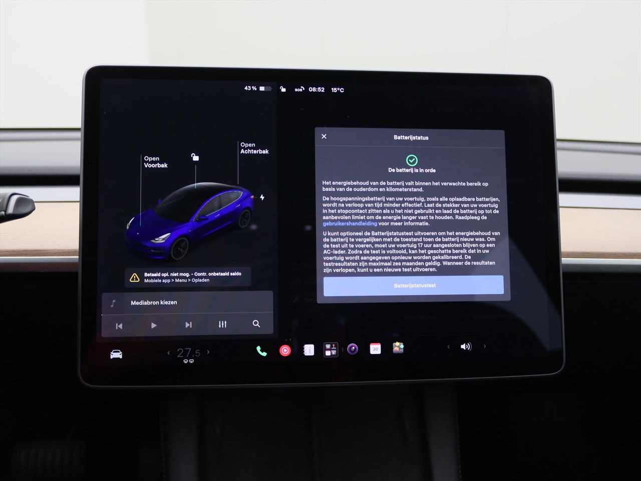 Tesla Model 3 Long-Range AWD 351pk 75 kWh FACELIFT 92,9% SoH [ WARMTEPOMP+FSD+620KM WLTP+PREMIUM AUDIO ] 27