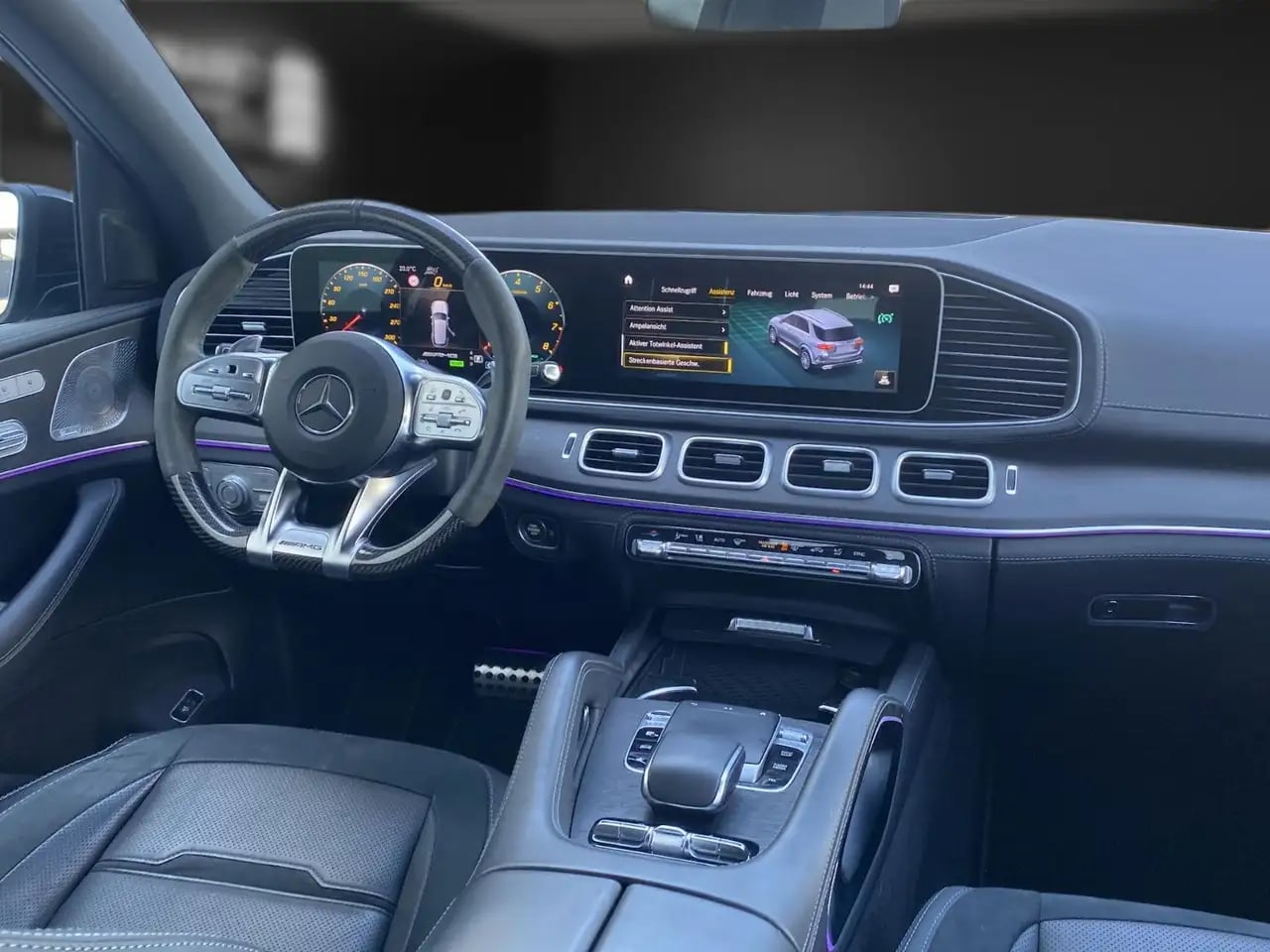 Mercedes-Benz GLE 63 AMG Burmest*22*Night*360°*Mubeam*Distro 12