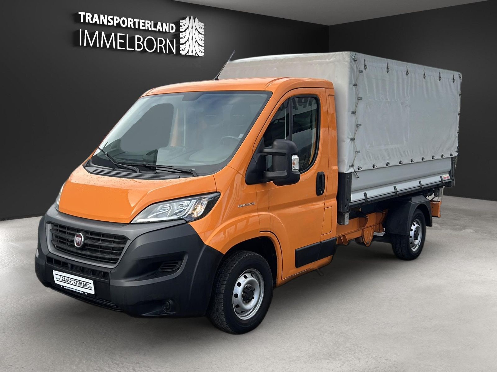 Fiat Ducato L2 Kipper 35 Plane Klimaaut+AHK+