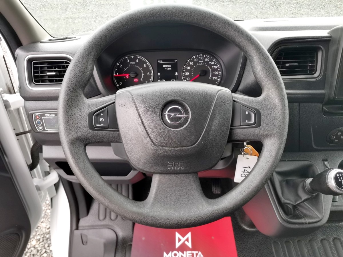Opel Movano 2.3CDTI mrazí/7palet/měchy/ČR 14