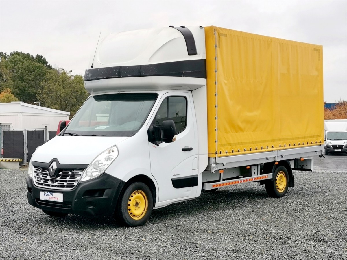 Renault Master 165DCI valník 8palet/klima/ČR