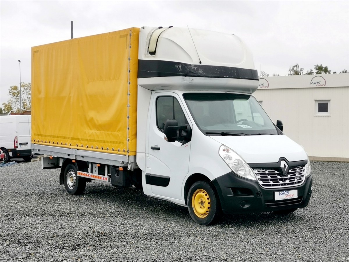 Renault Master 165DCI valník 8palet/klima/ČR 2
