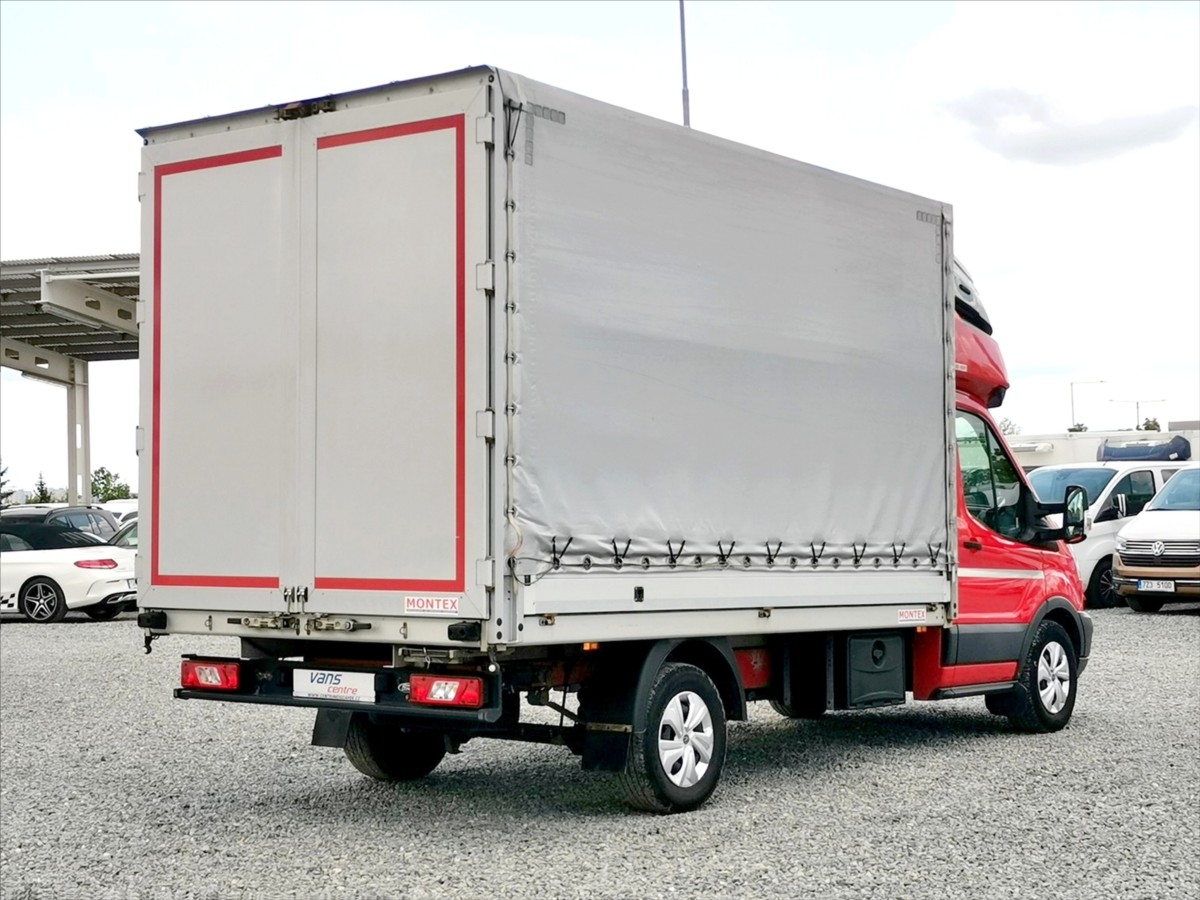Ford Transit 2.0TDCI valník 3,9m/měchy/ČR 3