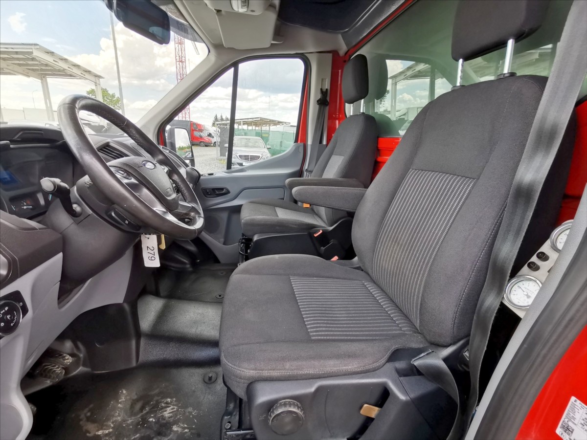 Ford Transit 2.0TDCI valník 3,9m/měchy/ČR 5
