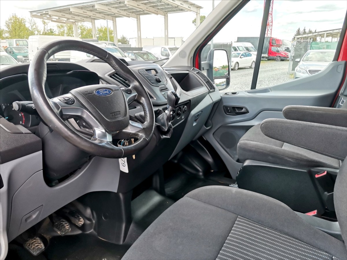 Ford Transit 2.0TDCI valník 3,9m/měchy/ČR 6