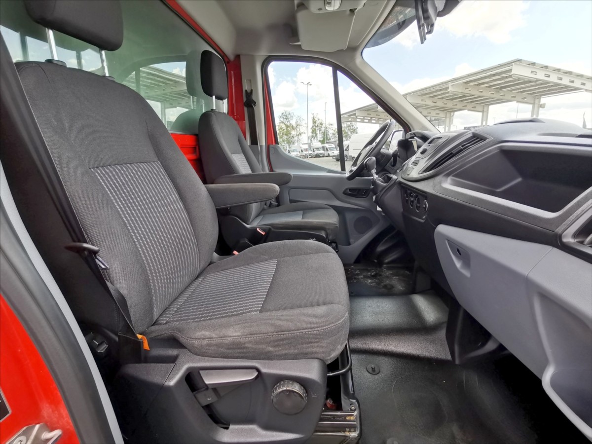Ford Transit 2.0TDCI valník 3,9m/měchy/ČR 7