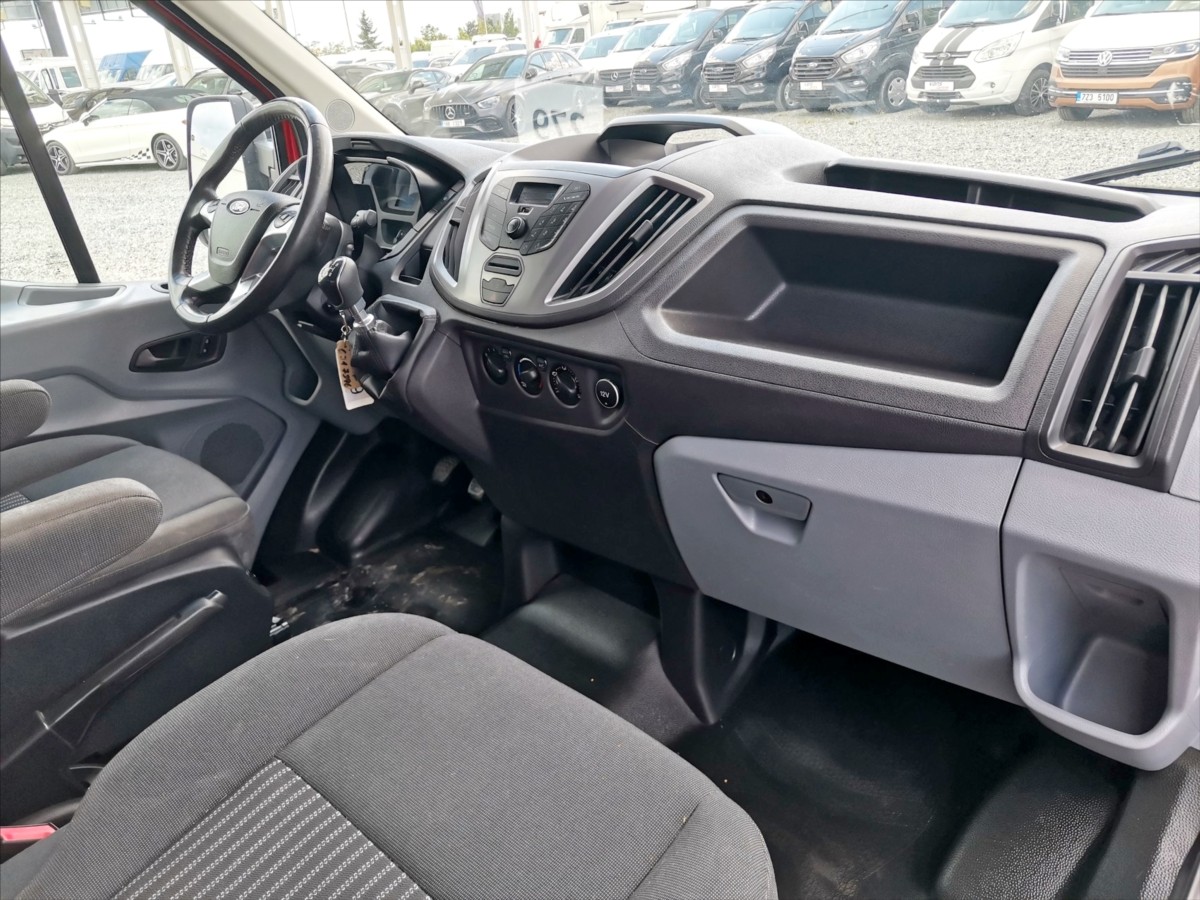 Ford Transit 2.0TDCI valník 3,9m/měchy/ČR 8