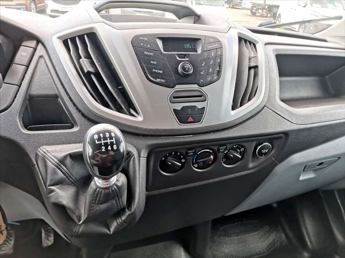 Ford Transit 2.0TDCI valník 3,9m/měchy/ČR 9