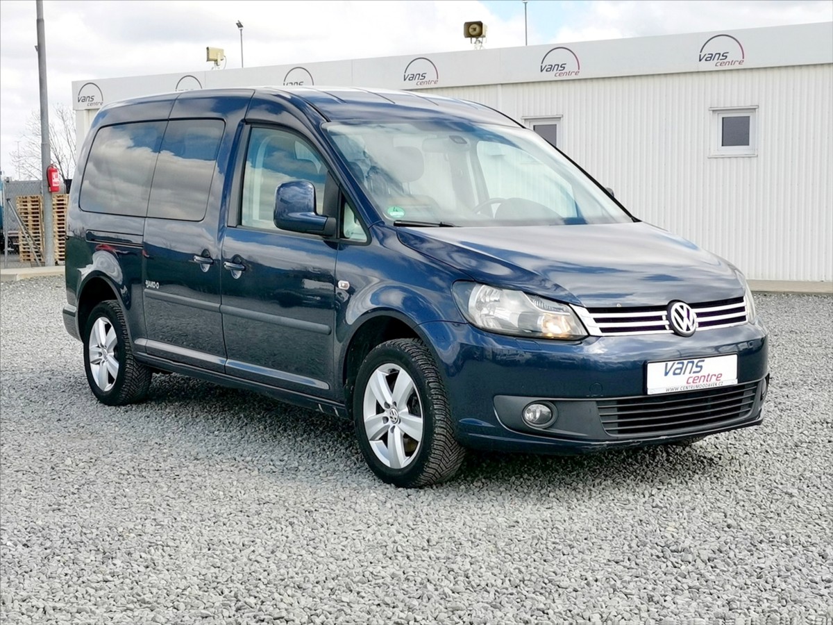 Volkswagen Caddy 1.6TDI DSG/MAXI/ 7míst/klima 2