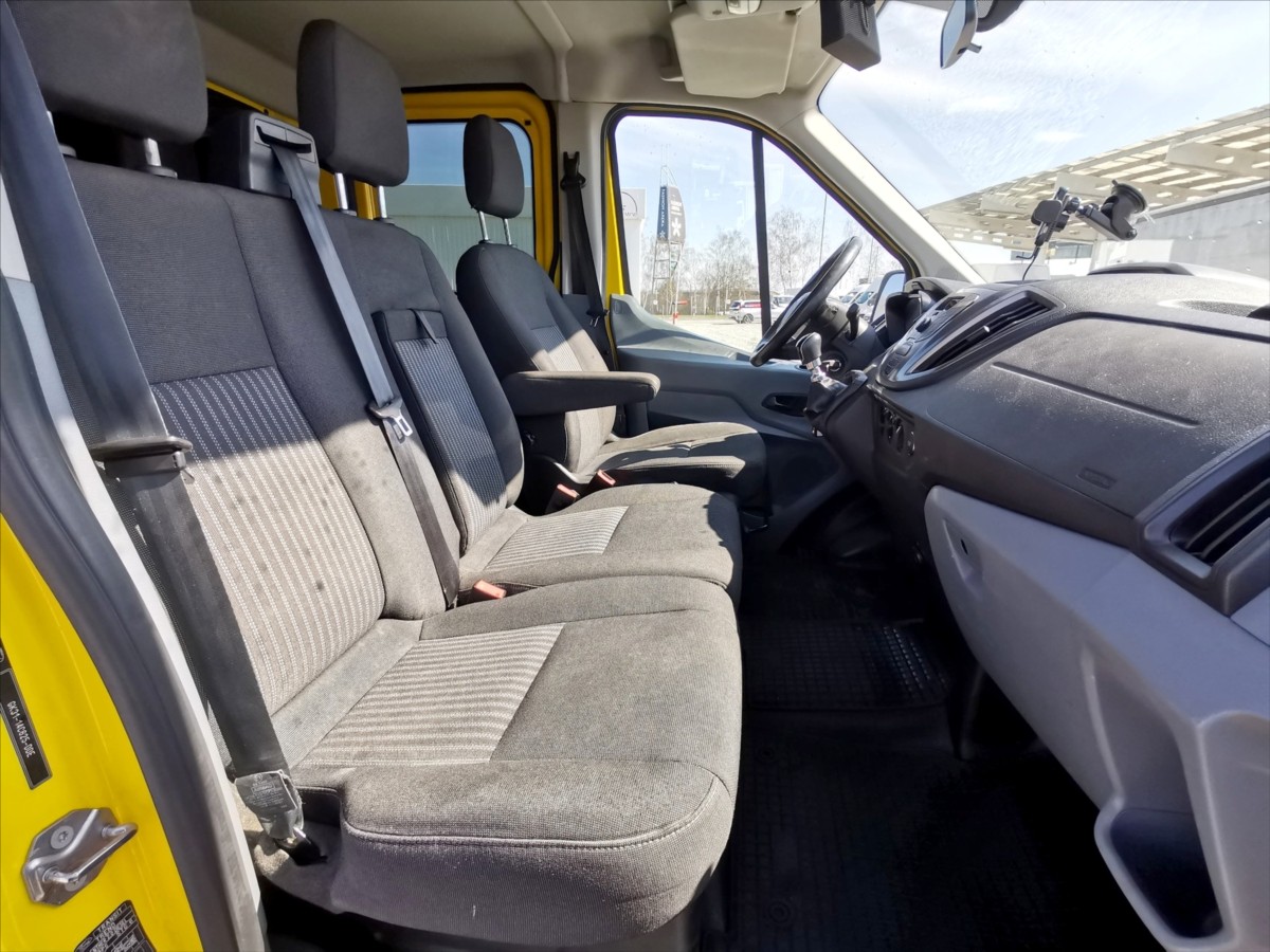 Ford Transit 2.0TDCI 7míst/valník/tažné/ČR 7