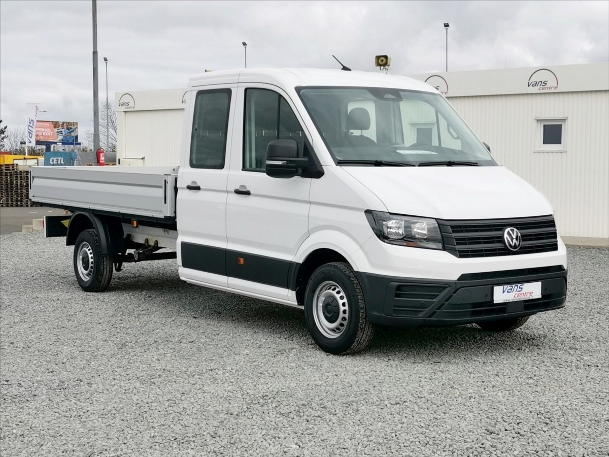 Volkswagen Crafter 2.0TDI valník 3,5m/7míst/ 51km 2