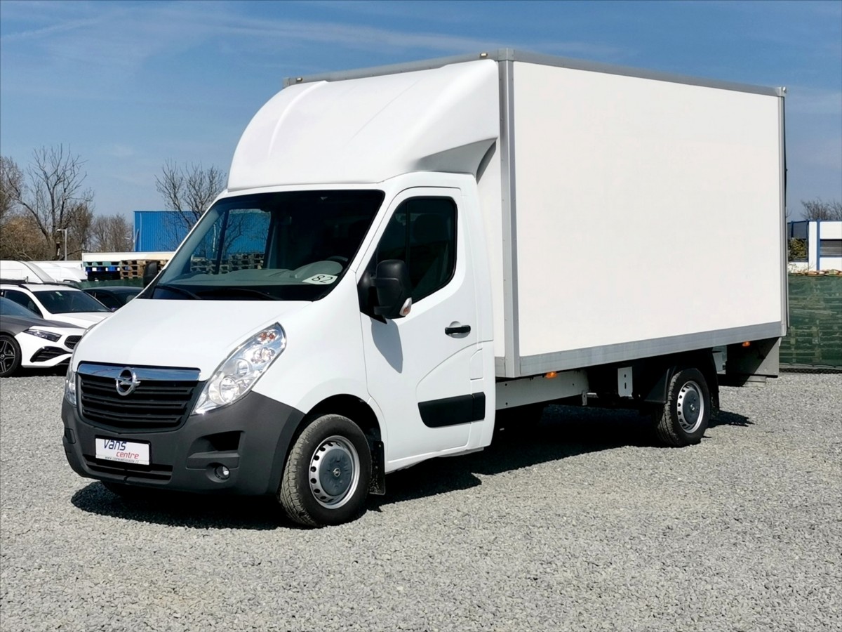 Opel Movano 2.3CDTI skříň 8pal/navi/h.čelo