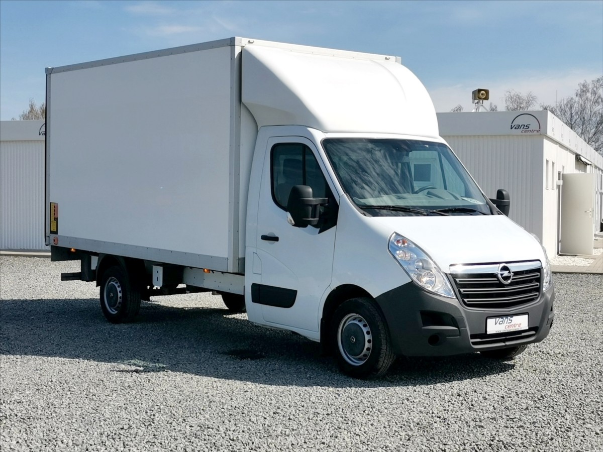 Opel Movano 2.3CDTI skříň 8pal/navi/h.čelo 2