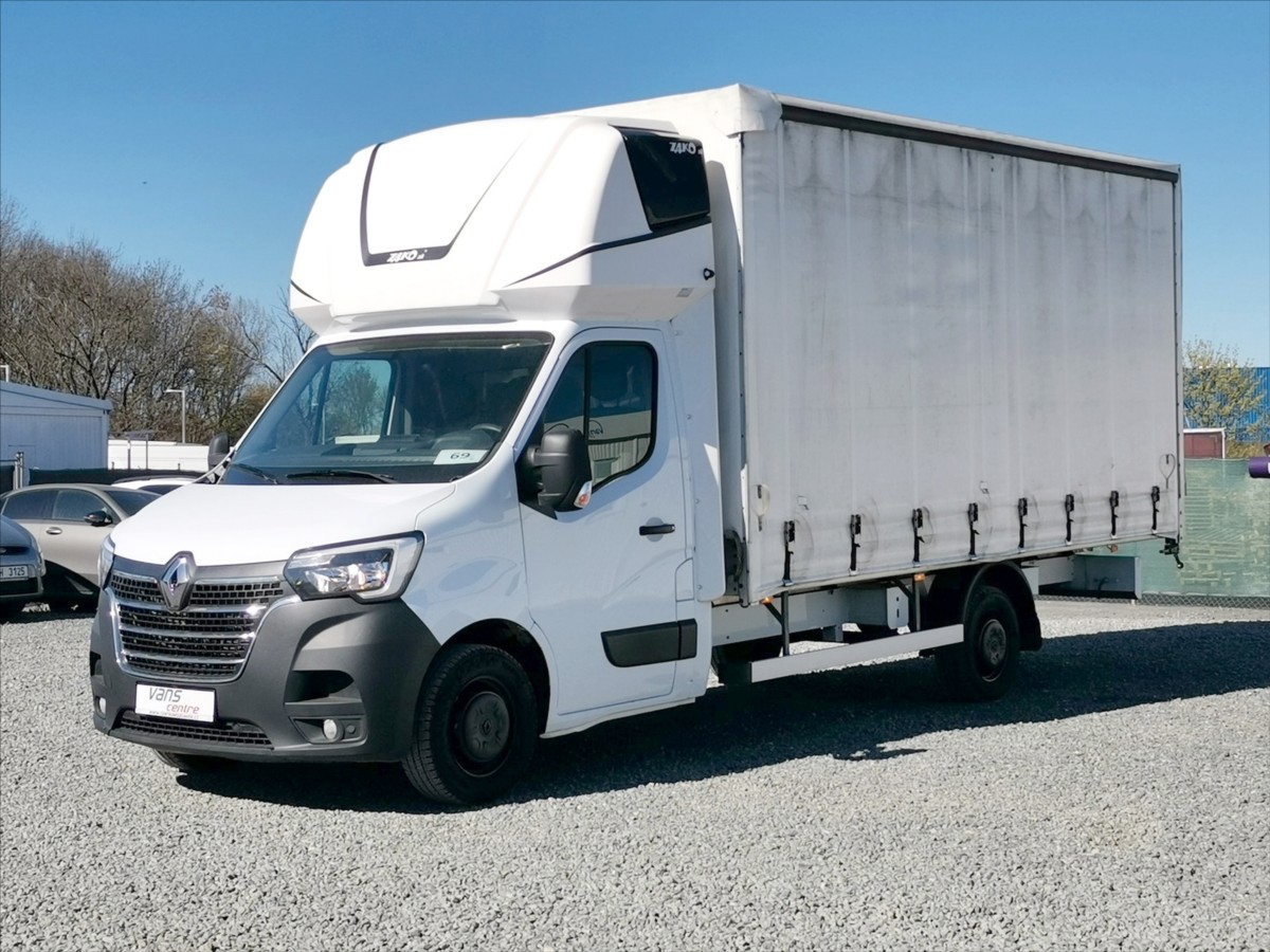 Renault Master 165DCI shrnovací 10pal/měchy