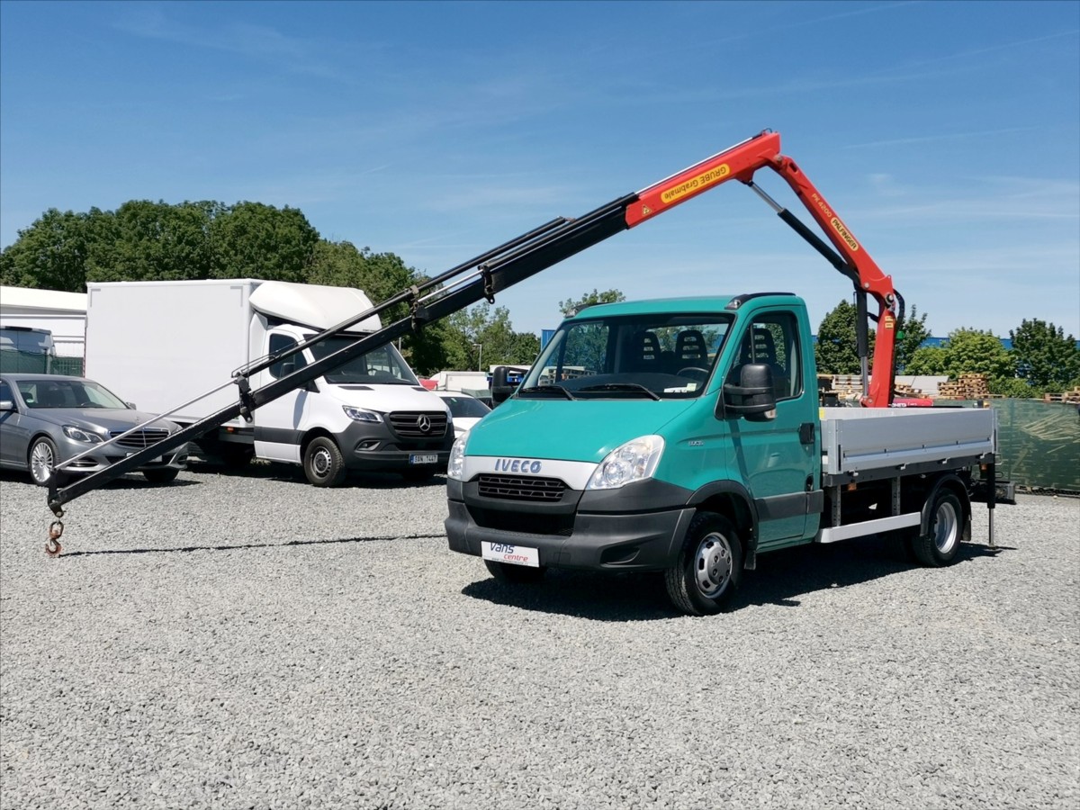 Iveco Daily 50C15 valník 2,8m/h.ruka 9,7m