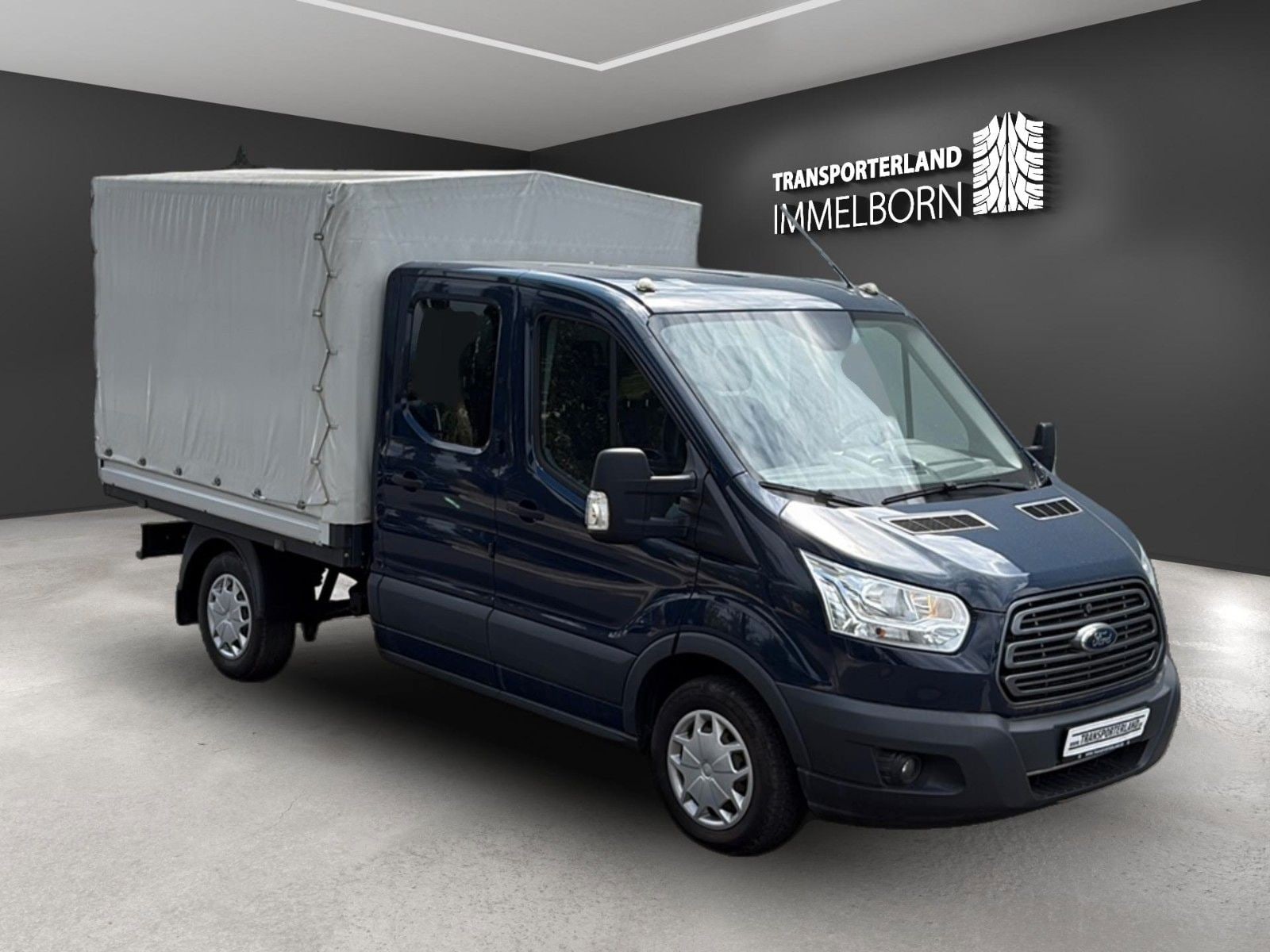 Ford Transit Pritsche Plane 310 L2 7-Sitze+Klima+Temp