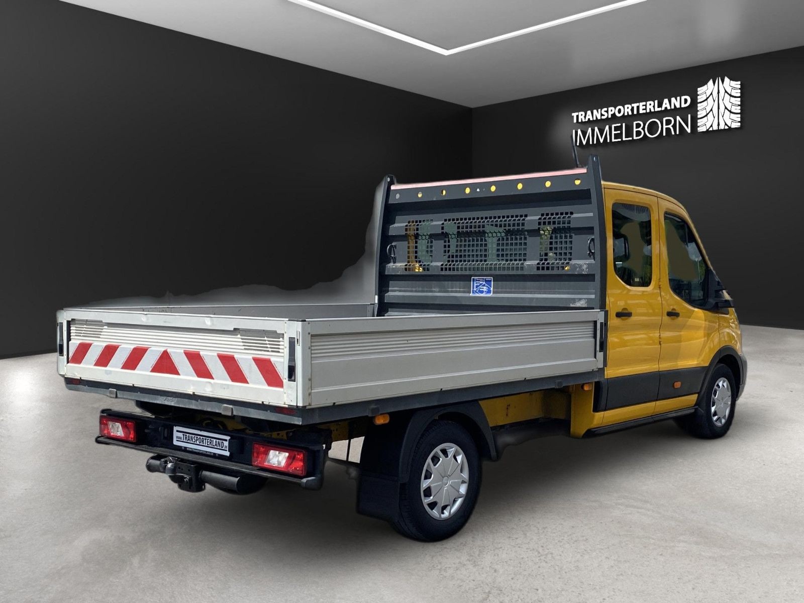 Ford Transit Pritsche 350 Doka L3 7-Sitze+Klima+AHK 8