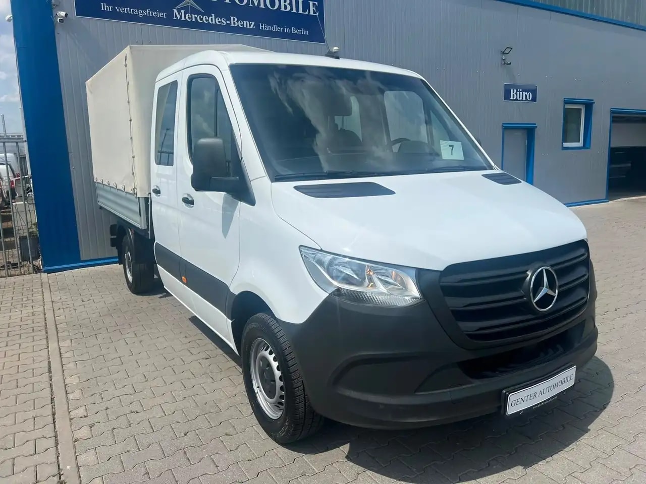 Mercedes-Benz Sprinter 316 DOKA LANG PRITSCHE PLANE 6-SITZ AHK 3