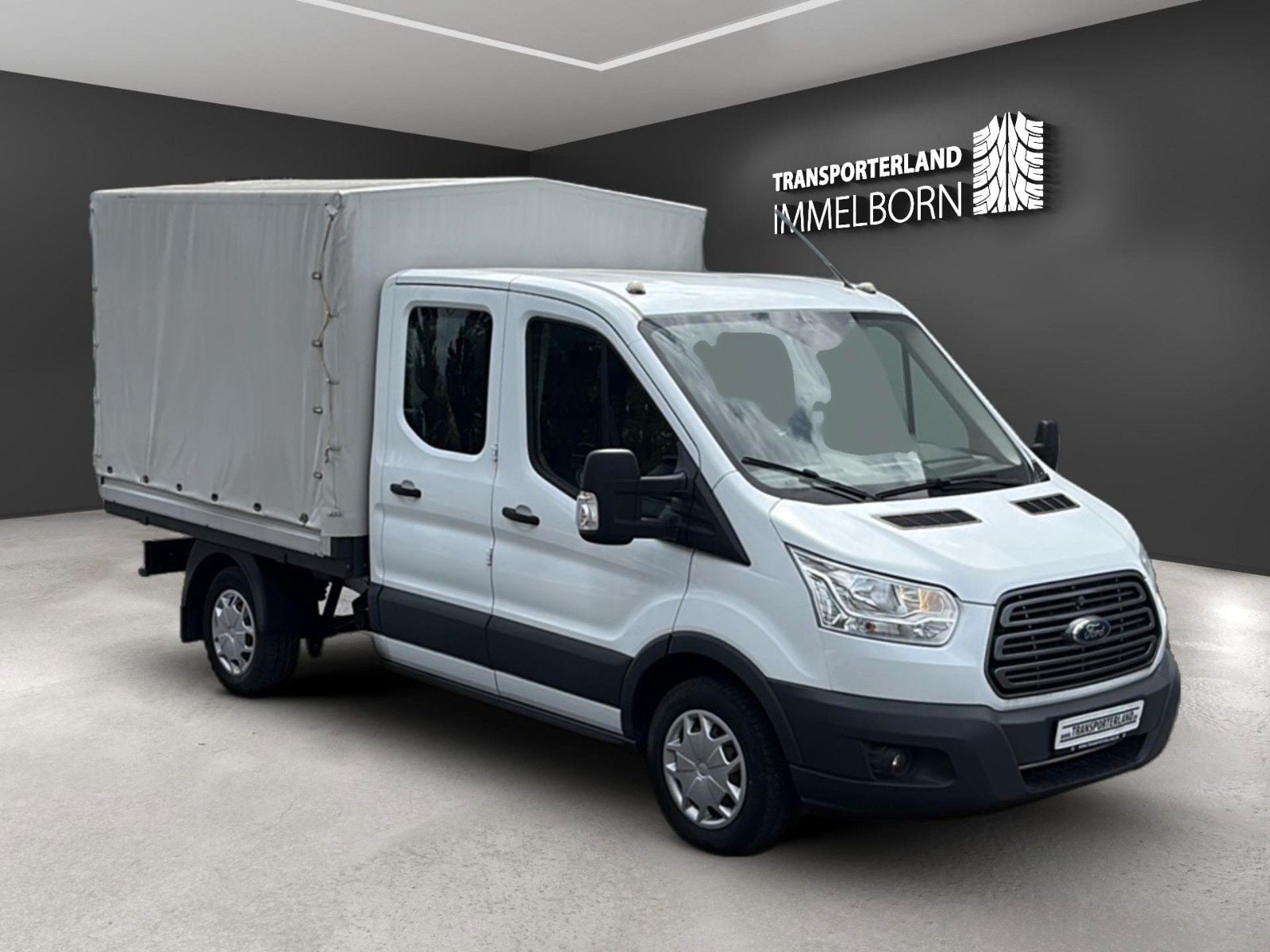 Ford Transit Pritsche Plane 310 L2 7-Sitze+Klima+Temp