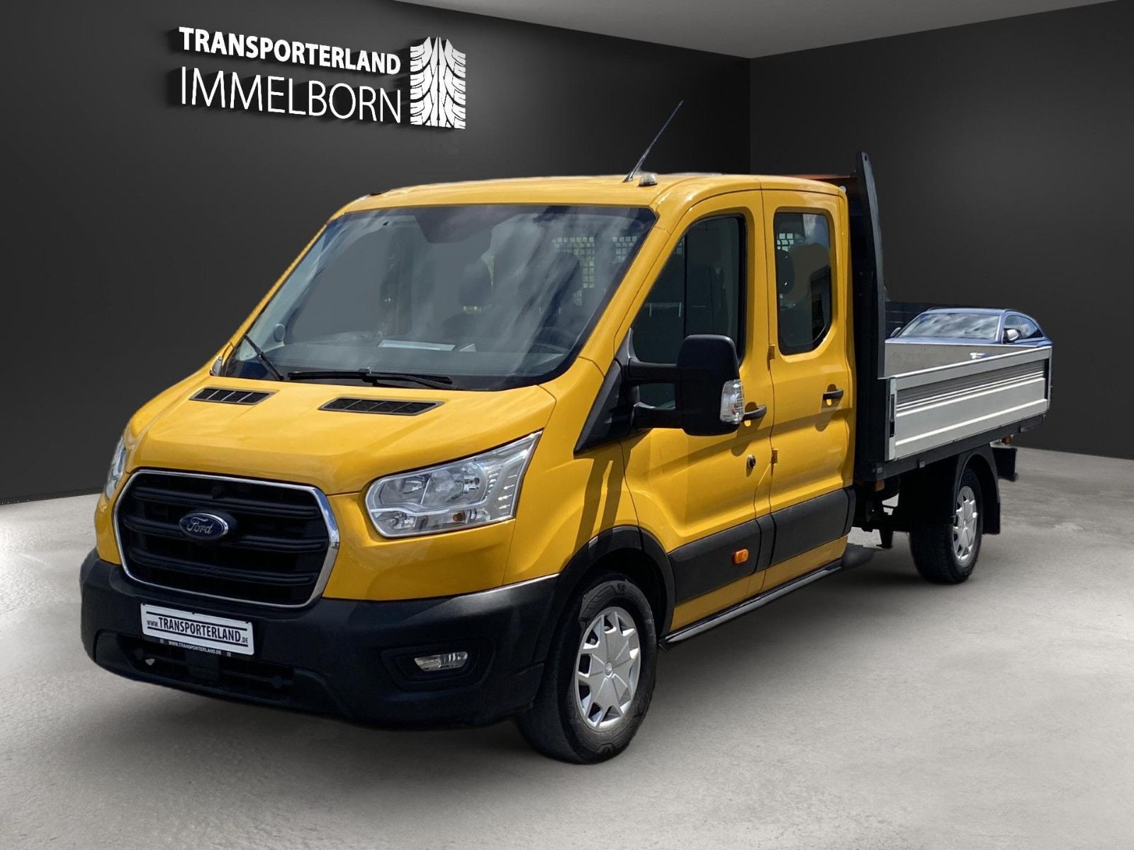 Ford Transit Pritsche 350 Doka L3 7-Sitze+Klima+AHK 4