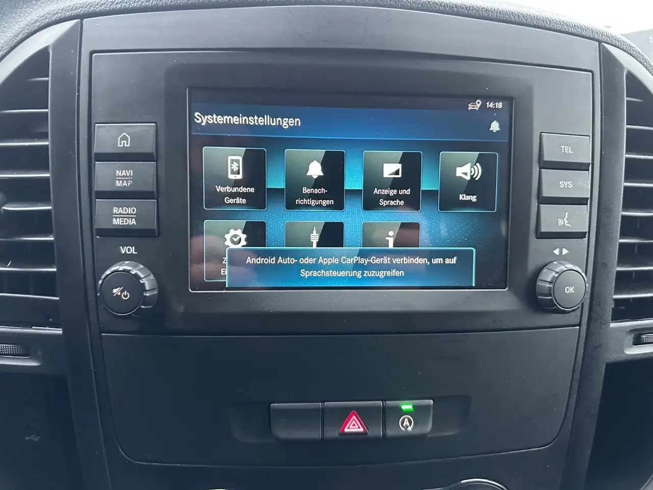 Mercedes-Benz Vito 114 MIXTO KOMPAKT 6-G KLIMA MBUX KAMERA AHK 19
