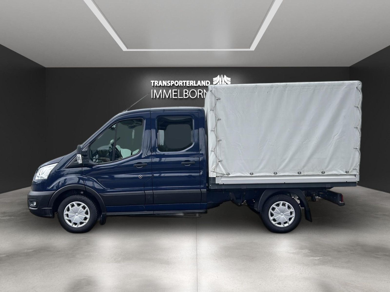 Ford Transit Pritsche 310 L2 Doka 7-Sitze+Klima+Tempo 7